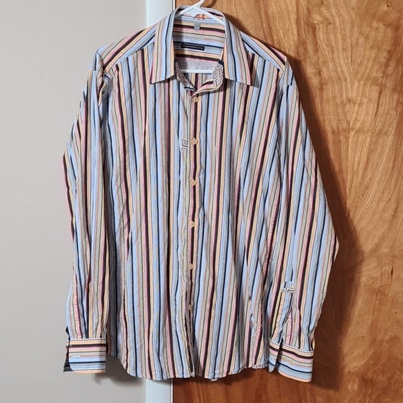 Visconti Lot of 4 Button Down Shirts M/L - Picture 3 of 5